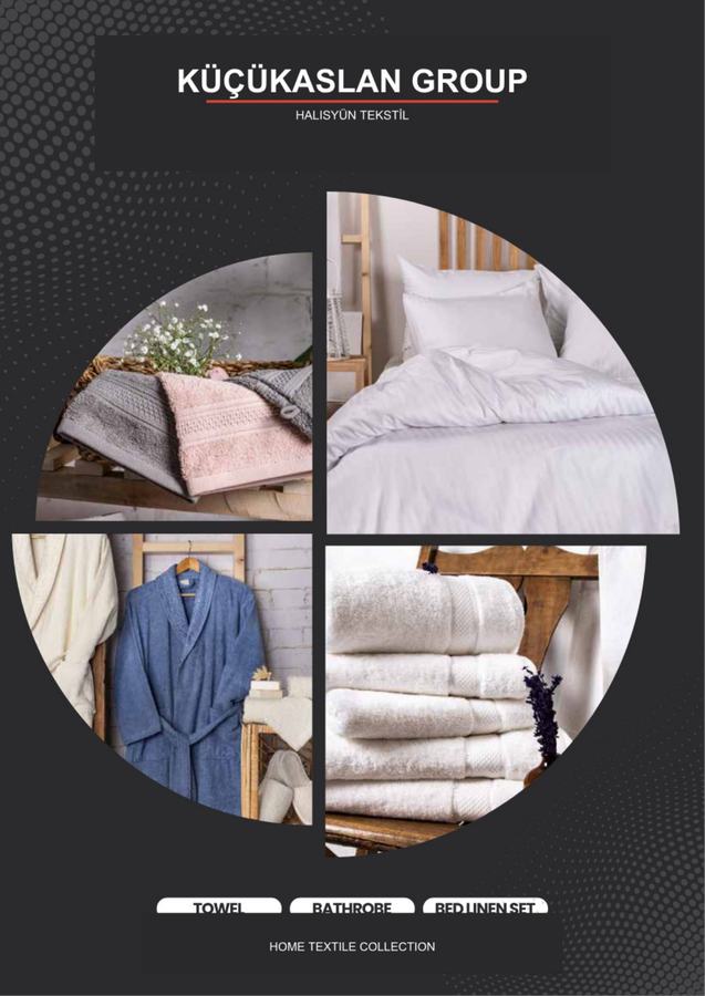 Towel, Bathrobe & Bed Linen Catalogue sayfa 1