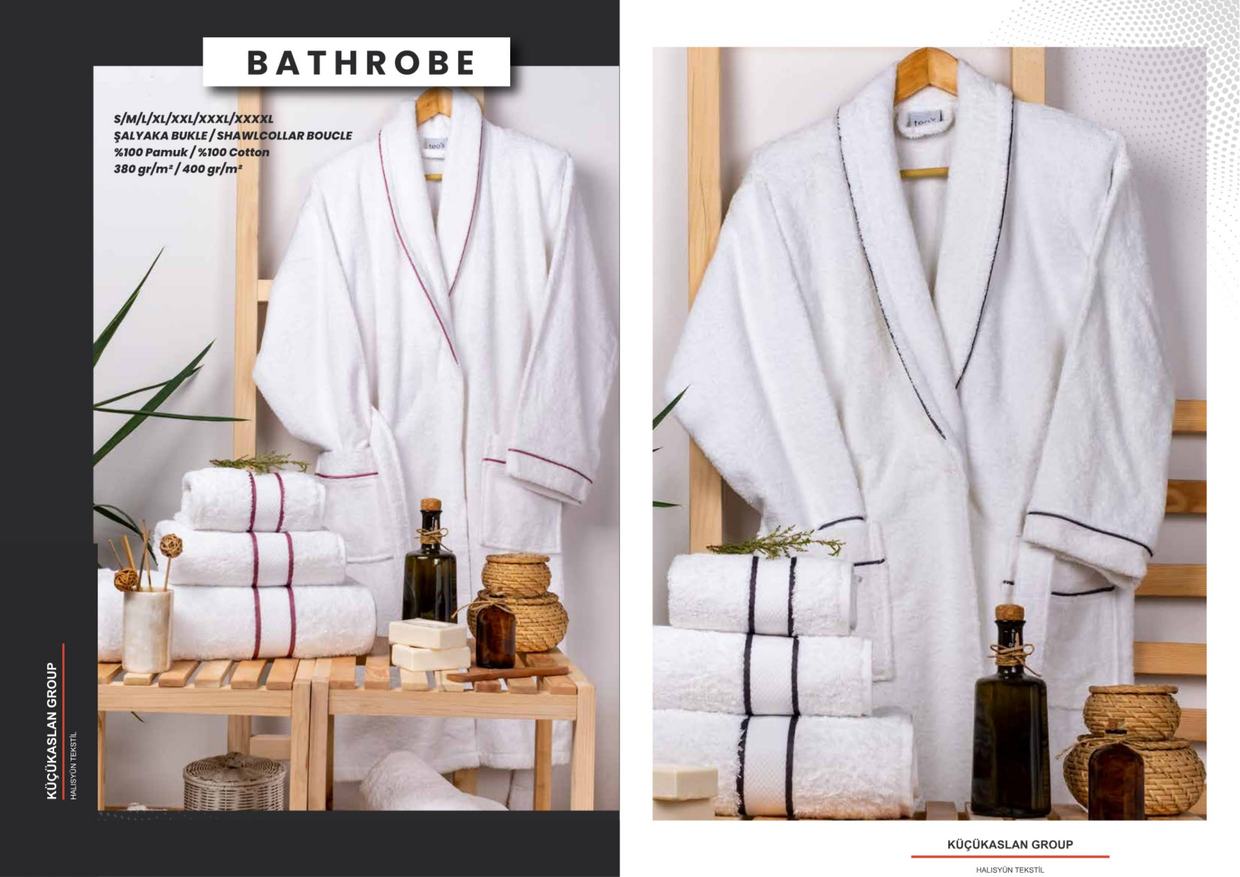 Towel, Bathrobe & Bed Linen Catalogue sayfa 17